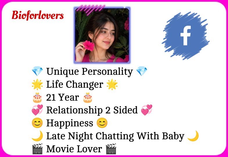 Facebook Bio For Girls