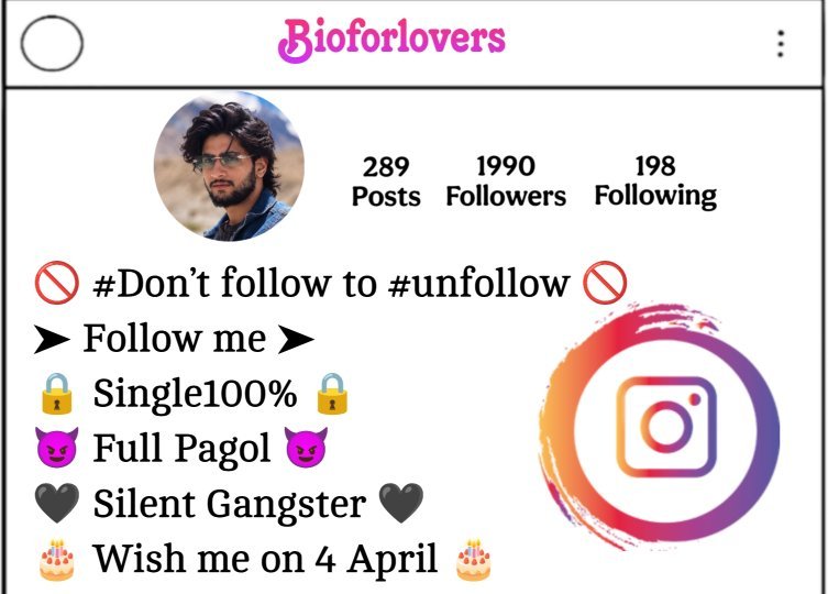 Gangster Bio For Instagram