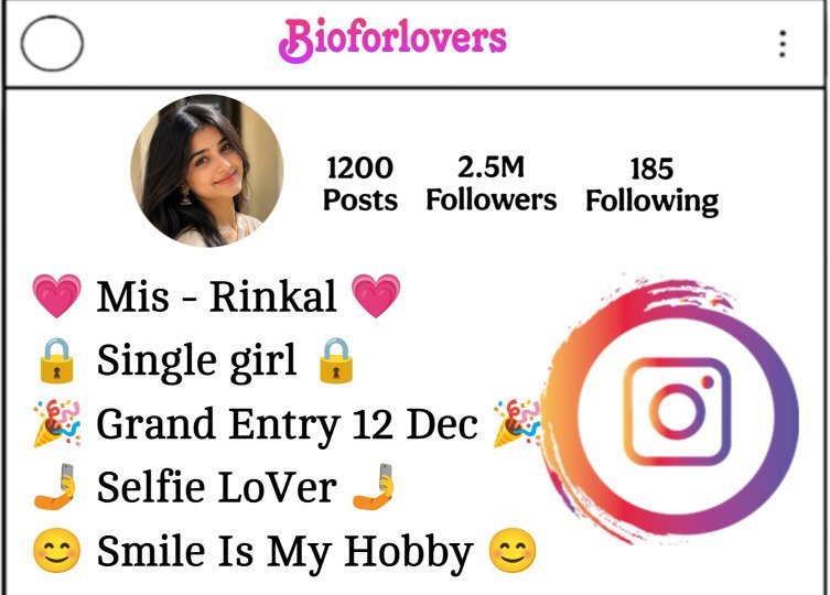 Instagram Bio For Girls