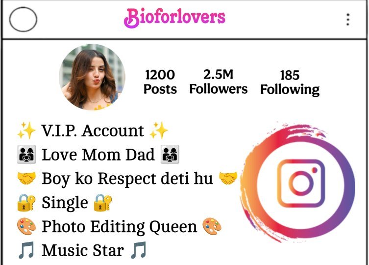 Instagram Bio For Girls