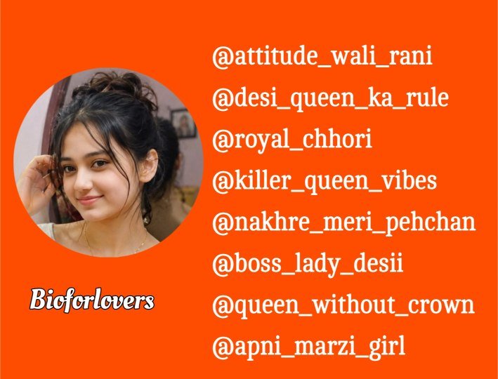 Instagram Username For Girls