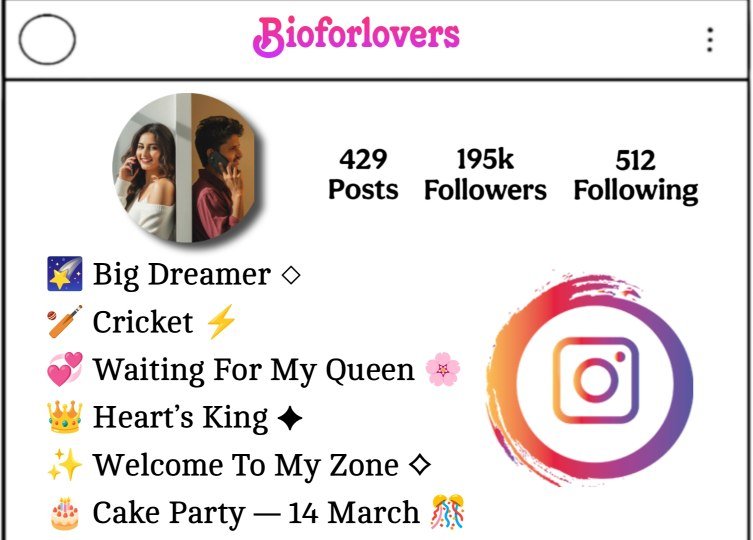 Love Bio For Instagram