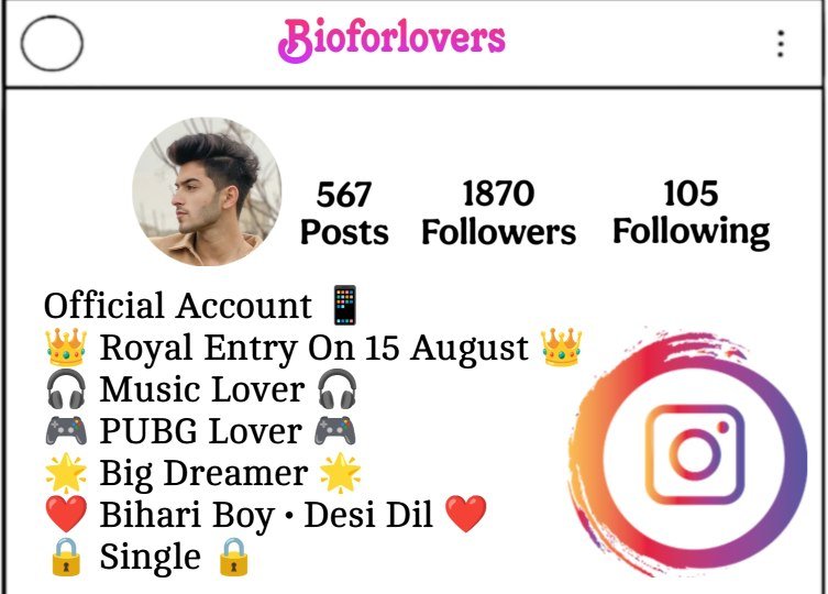 Bihari Bio For Instagram
