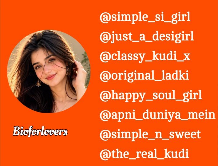 Instagram Username For Girls