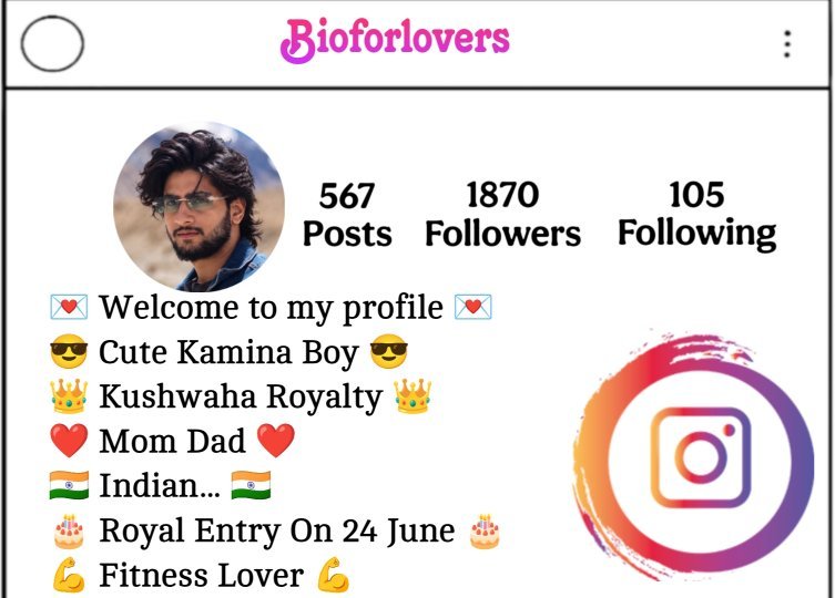 Kushwaha Bio For Instagram